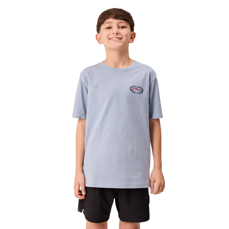 Remera Rusty de niño Maver - Celeste Remera Rusty de niño Maver - Celeste