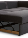 Sofa bed chaise longue BEDSTED grey Sofa bed chaise longue BEDSTED grey