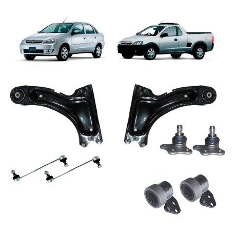 SUSPENSION VARIOS COMBO KIT TREN DELANTERO CHEVROLET CORSA 2 MONTANA /10 SUSPENSION VARIOS COMBO KIT TREN DELANTERO CHEVROLET CORSA 2 MONTANA /10