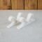 Set x2 soportes de techo doble BLANCO