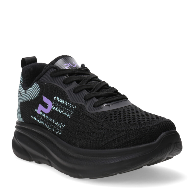 Championes de Mujer Push Negro