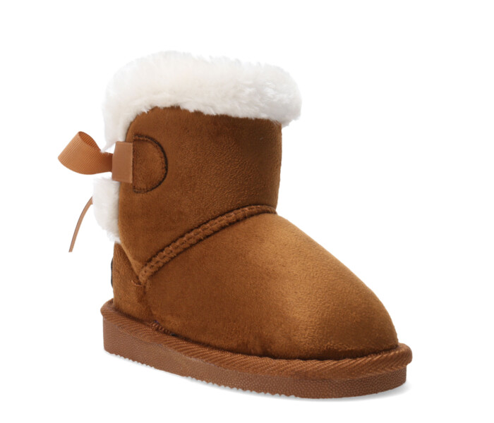Bota TEIPI con piel interior y cinta Tan