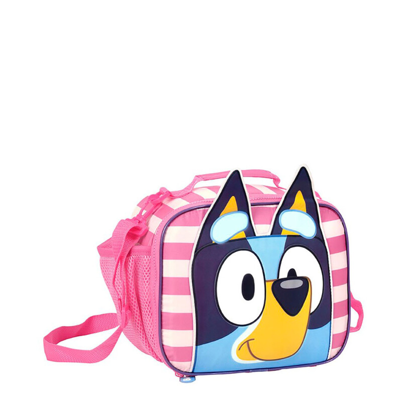Lanchera Bluey 3D Rosado