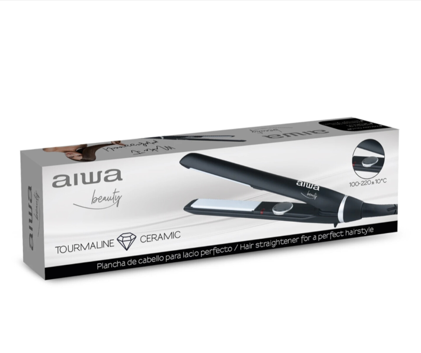PLANCHITA DE PELO AIWA MOD. AW-TP0125 CERAMICO 