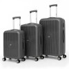 Set x3 Valijas Zenit Milan Gris Oscuro