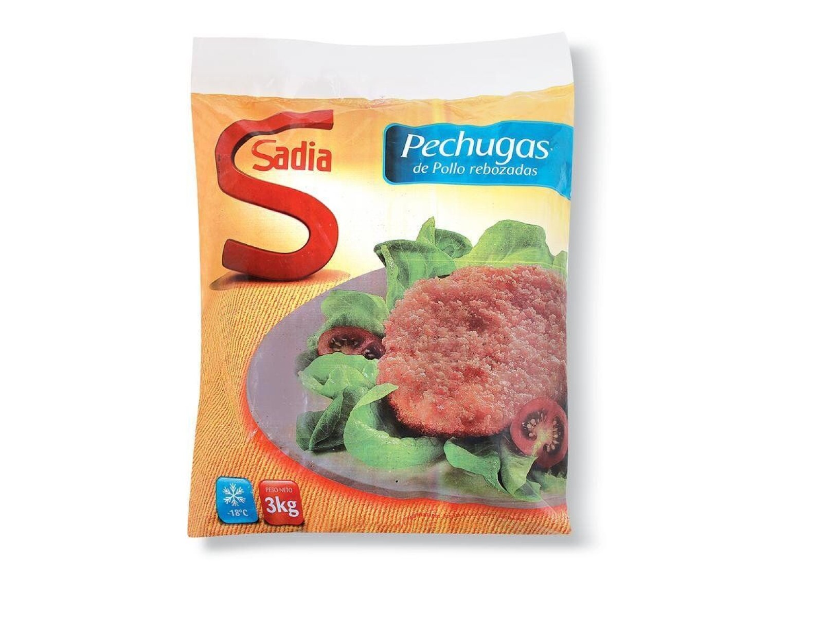 Pechugas pollo rebozadas Sadia - 3 kg 