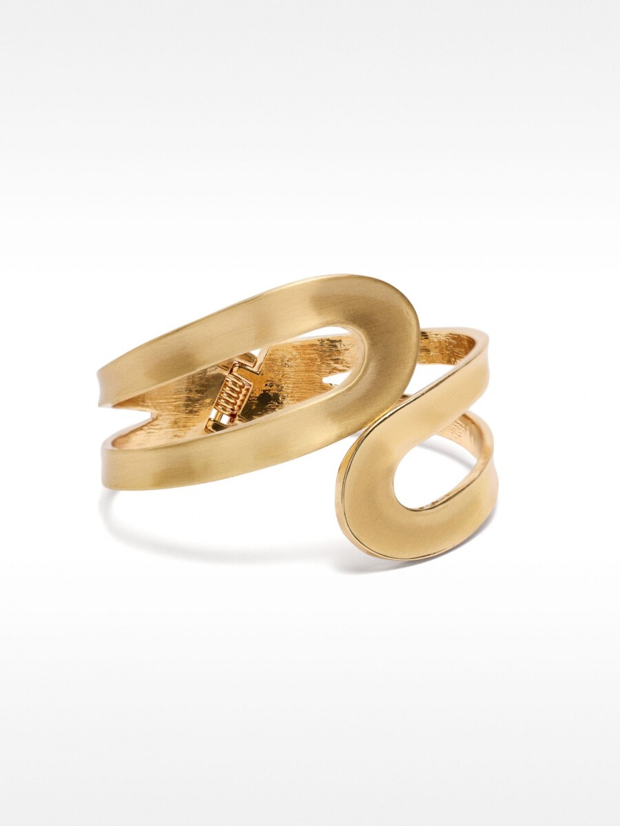 Pulsera Rígida Dorada dorado
