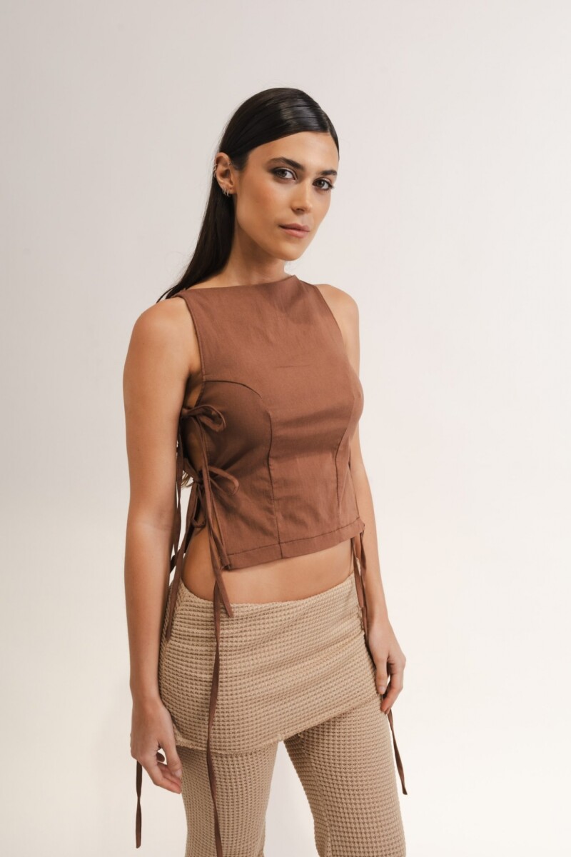Blusa Área - Brown 