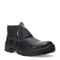 Botines Unisex Worker Elastizado Puntera Composite Negro