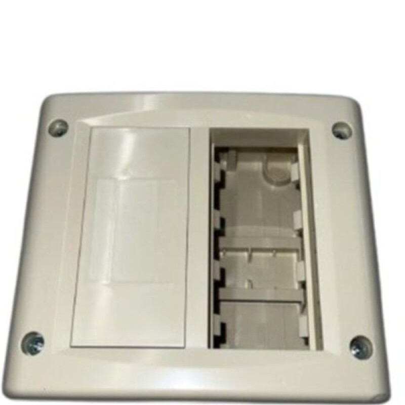 CAJA EXT. PLASTICA 8 MODULO MARFIL CAJA EXT. PLASTICA 8 MODULO MARFIL