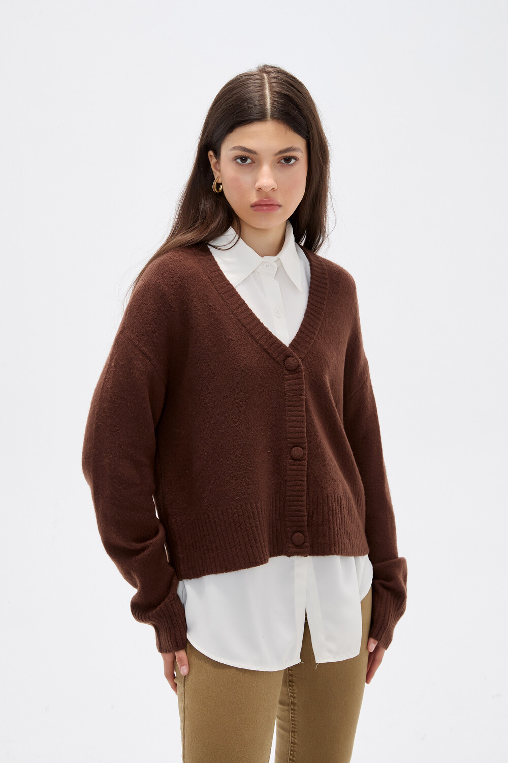 Cardigan Aelvos Chocolate