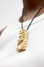 COLLAR PIEZA Dorado