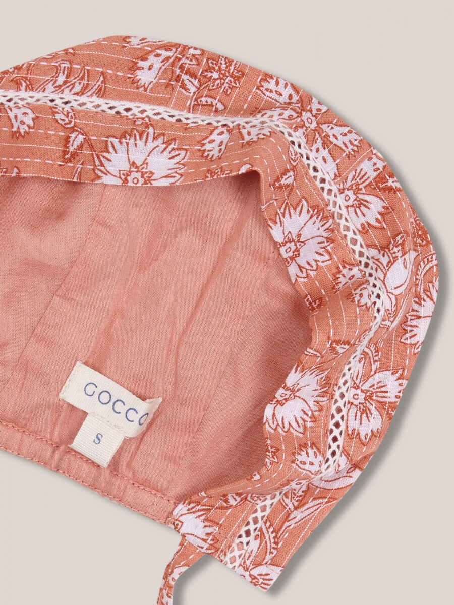 Capota Flor India Rosa