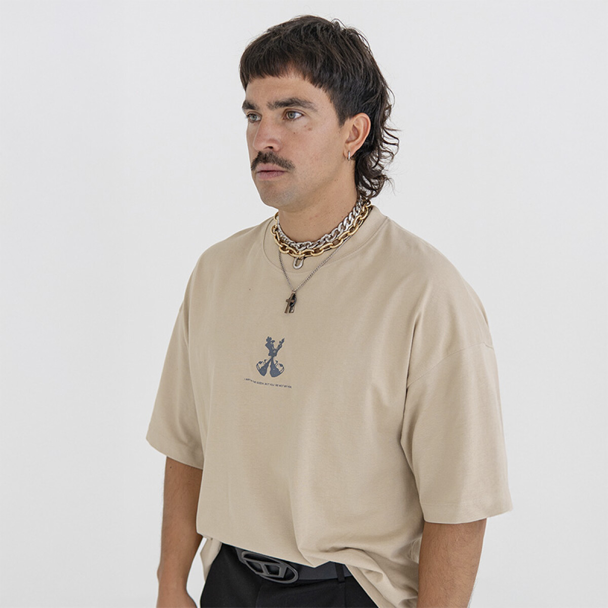 Remera Pulau Reina - Beige 