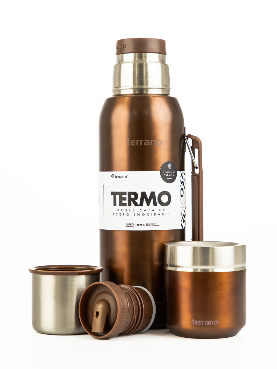 Kit Termo 1 LT Con Base De Silicona + Mate folkie - Copper 