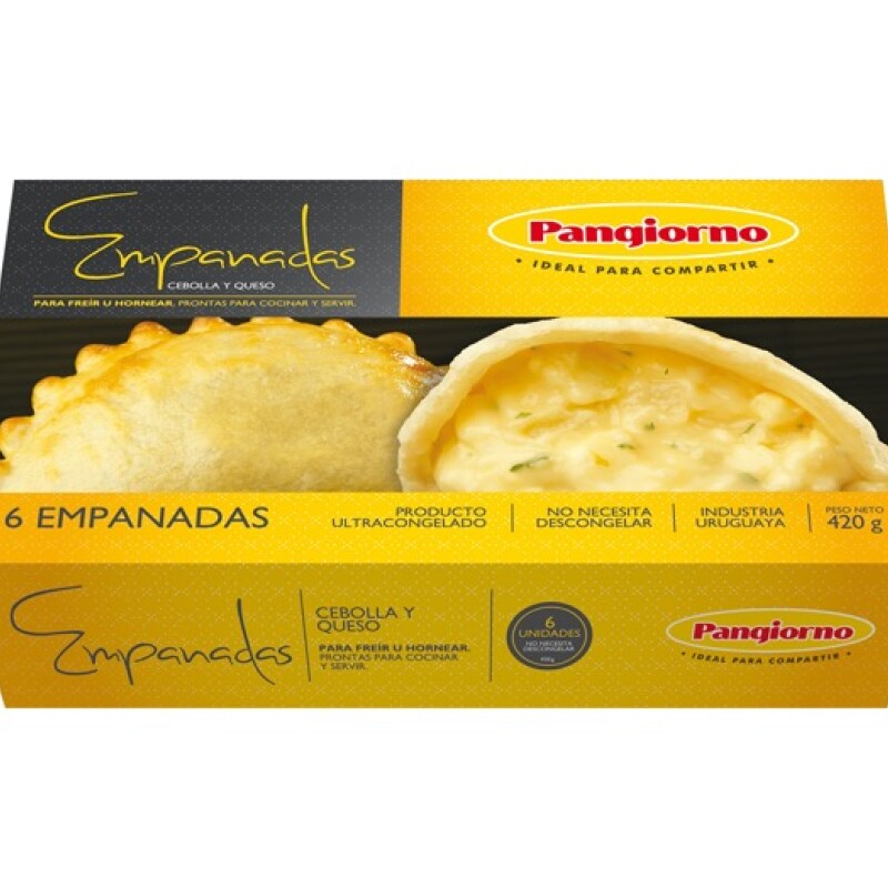 Empanadas de queso y cebolla Pangiorno - 6 uds. - 420 gr Empanadas de queso y cebolla Pangiorno - 6 uds. - 420 gr