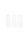 Media Pack x3 Invisibles Blanco