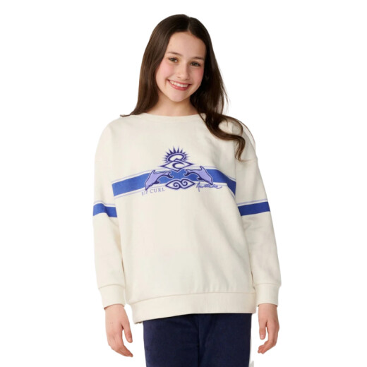 Buzo Rip Curl Archive Dolphin - Blanco Buzo Rip Curl Archive Dolphin - Blanco