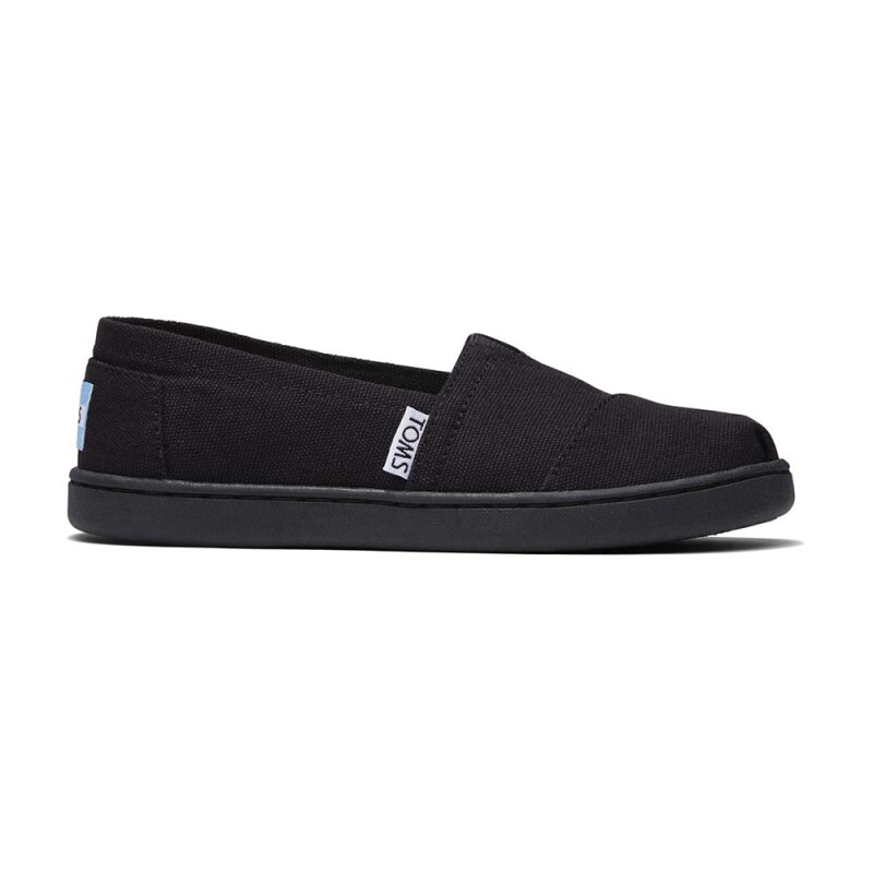 Youth Alpargata Canvas - Niños Black