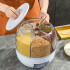 Dispenser de Granos IMBACK 9 Litros – Contenedor Giratorio con 6 Compartimentos y Dosificador Dispenser de Granos IMBACK 9 Litros – Contenedor Giratorio con 6 Compartimentos y Dosificador