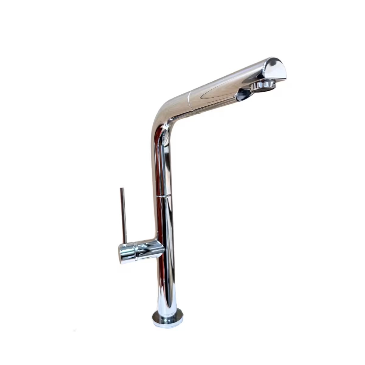 Grifería De Cocina Monocomando De Mesada Extensible Vetta Cromado Brillante 