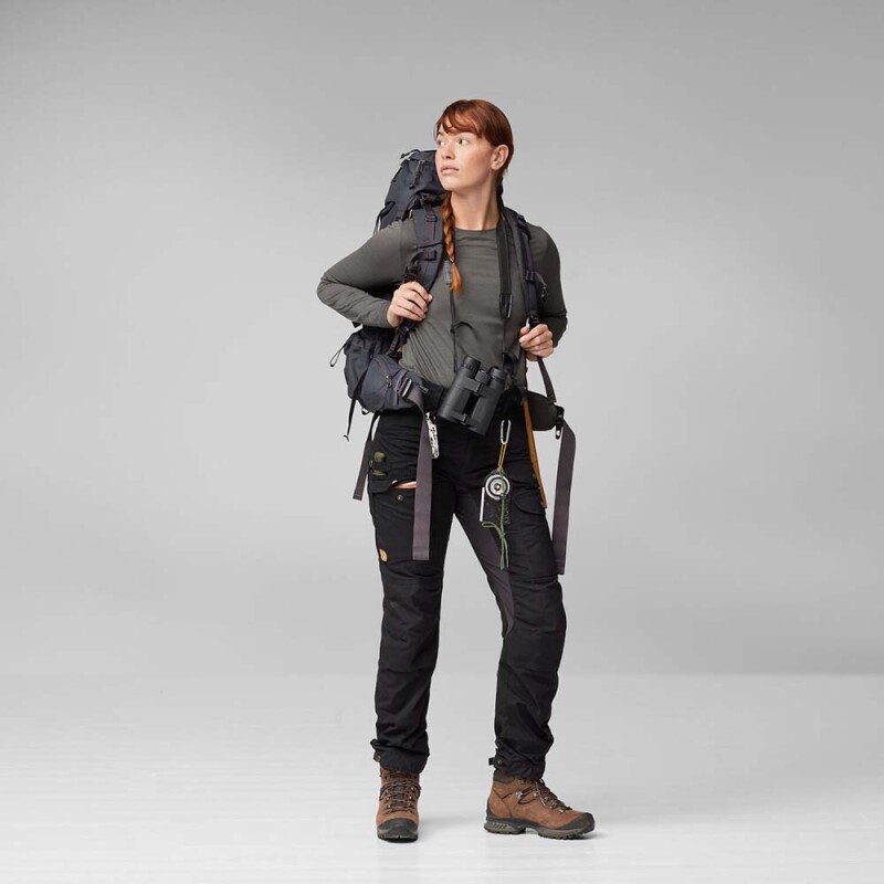 Pantalón Fjallraven Vidda Pro Ventilated Trs W Mujer Black