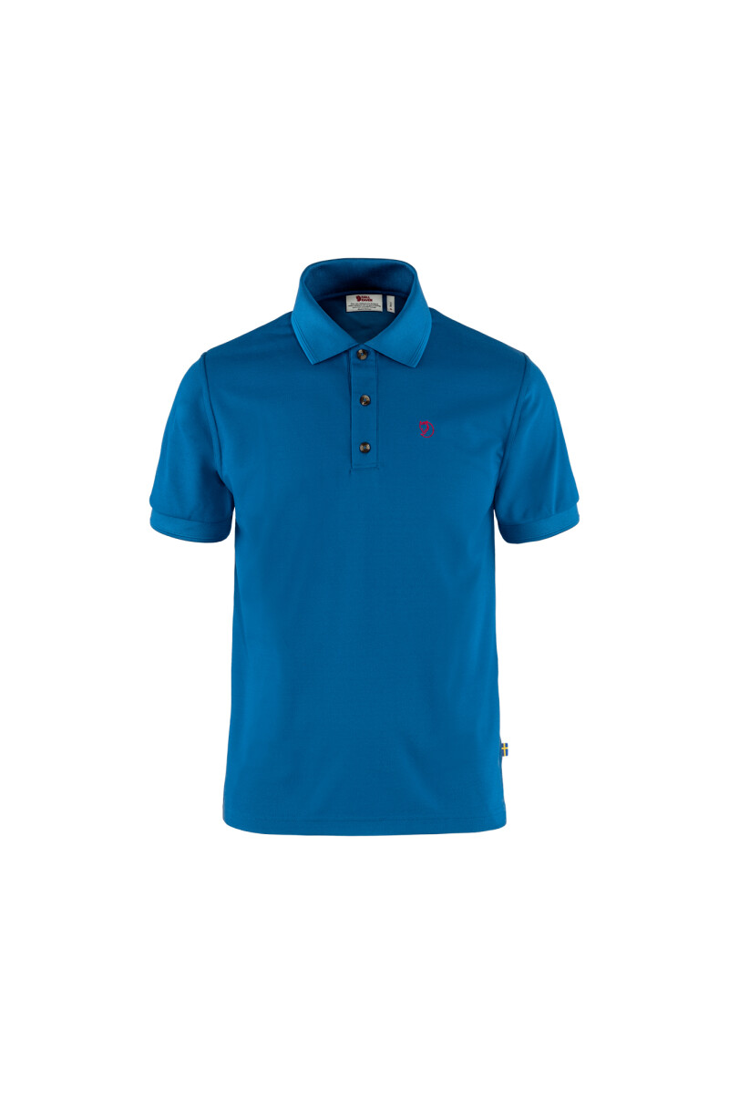 Crowley Pique Shirt M Alpine Blue