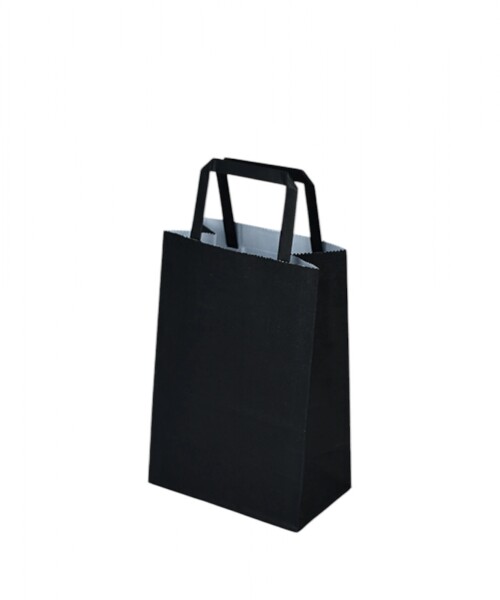 Bolsa lisa acuario 14x08x20 cm NEGRO