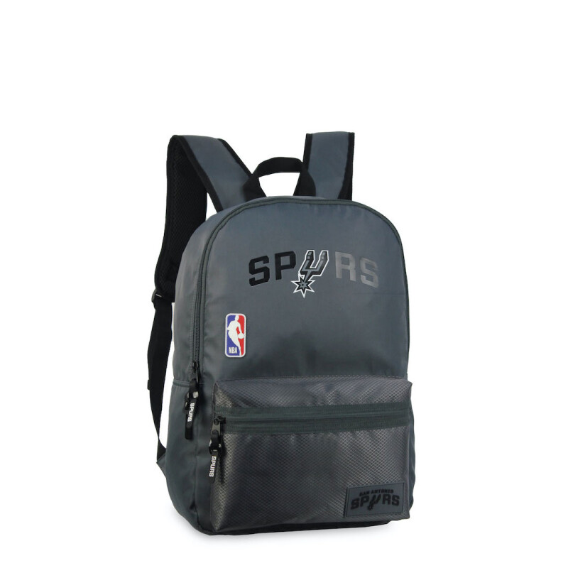 Mochila NBA Spurs Gris - Negro