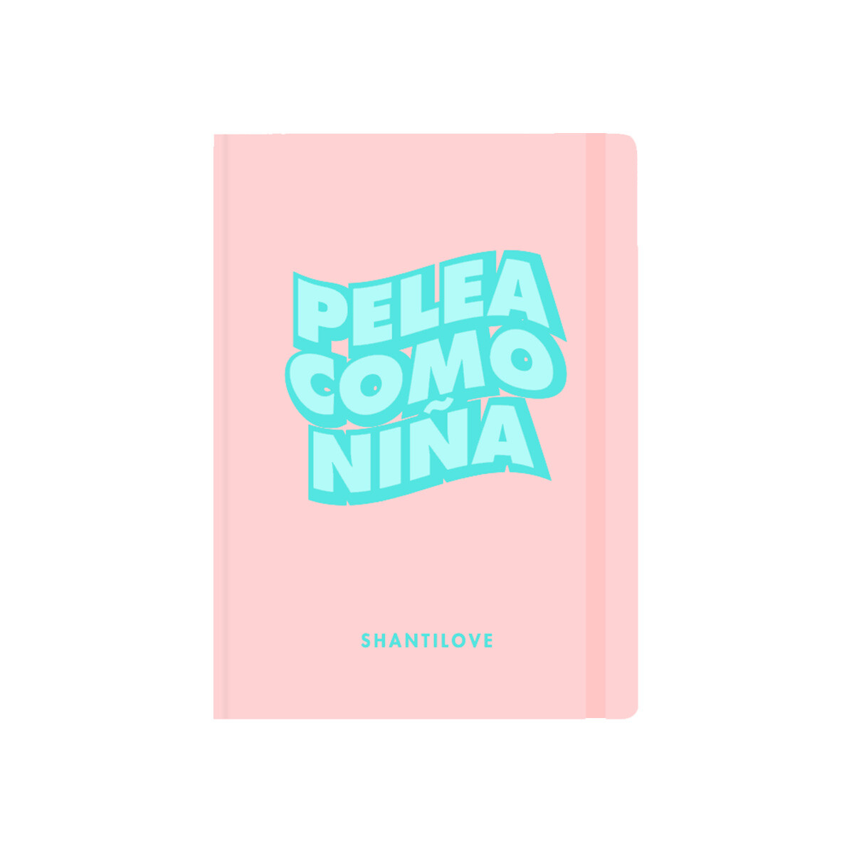 Cuaderno tapa blanda Pelea como niña 