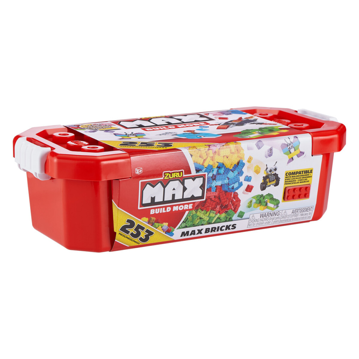 Bloques de Construcción Max Caja Recreativa 253 Piezas 