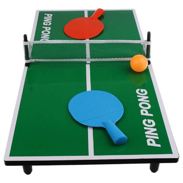 Mesa de Ping Pong Infantil Con Paletas y Pelotas Mesa de Ping Pong Infantil Con Paletas y Pelotas