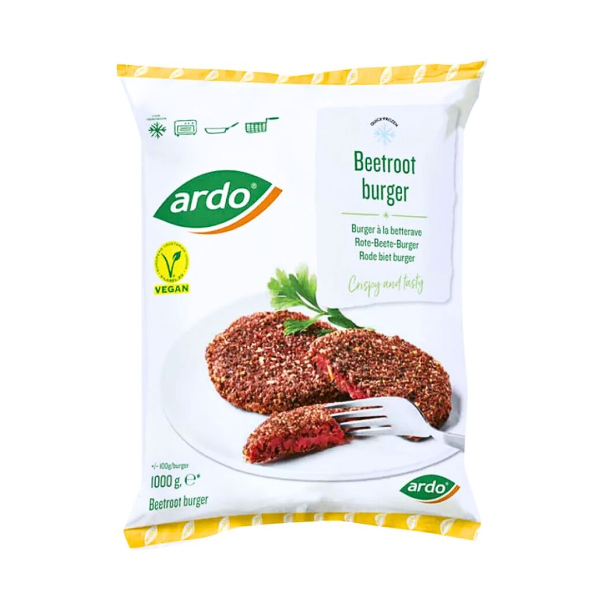 Hamburguesa Remolacha Ardo - 1 kg 