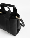 City Cartera Formato City Bicolor - Negro