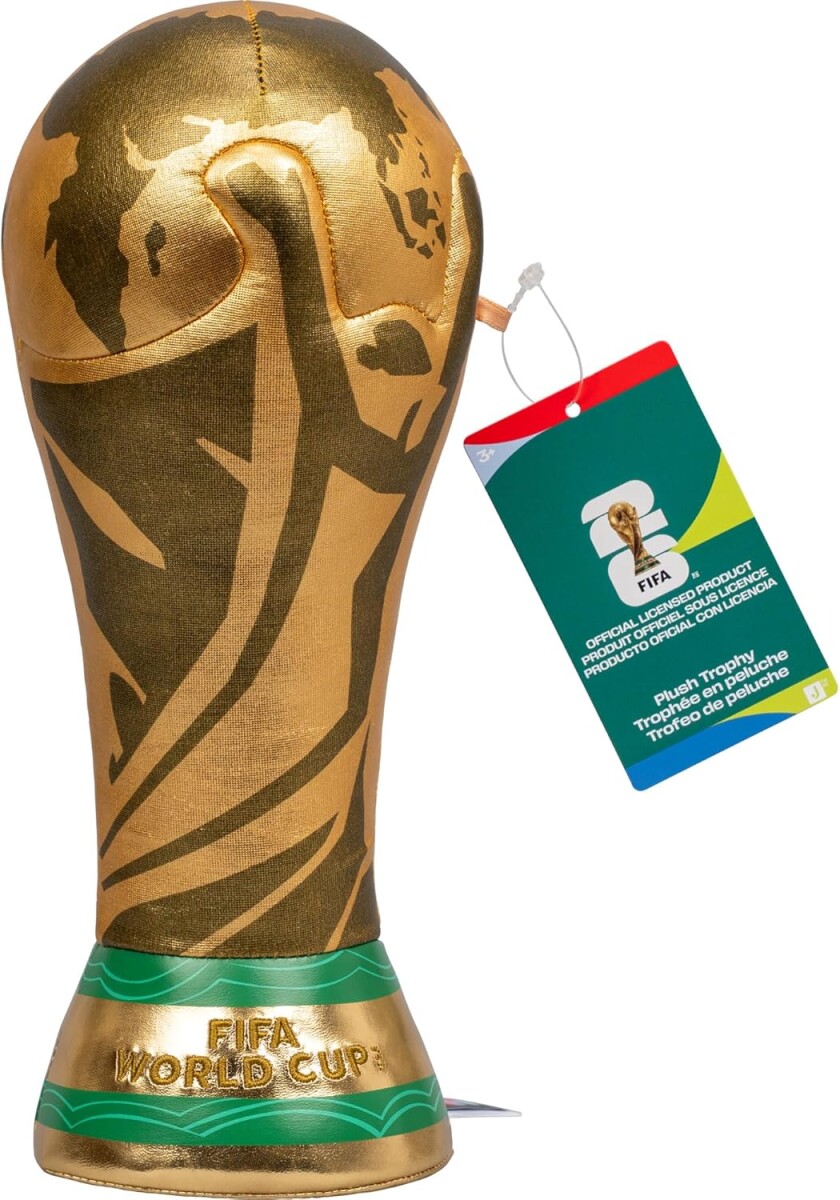 Trofeo de peluche de la Copa Mundial de la FIFA - DORADO 