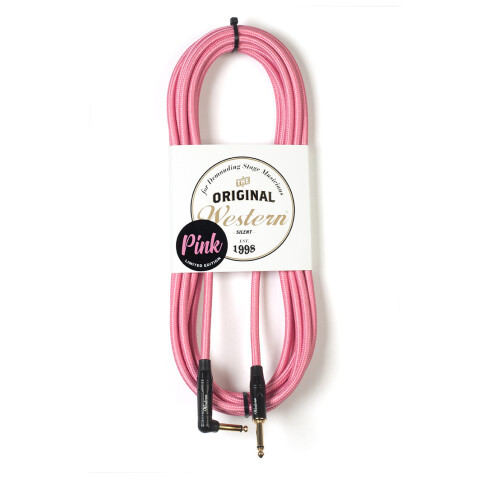 Cable Western silencioso Plug Mono 3 mts Recto- Angular Cable Western silencioso Plug Mono 3 mts Recto- Angular