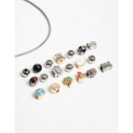 Set De Collar Y Dijes Vision Board Combinacion Multicolor