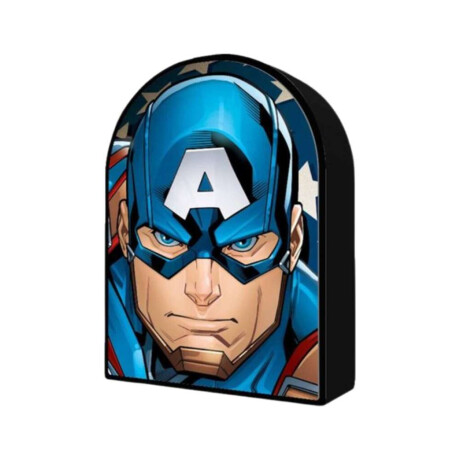 Puzzle 3D Capitán America con lata decorativa 300 piezas