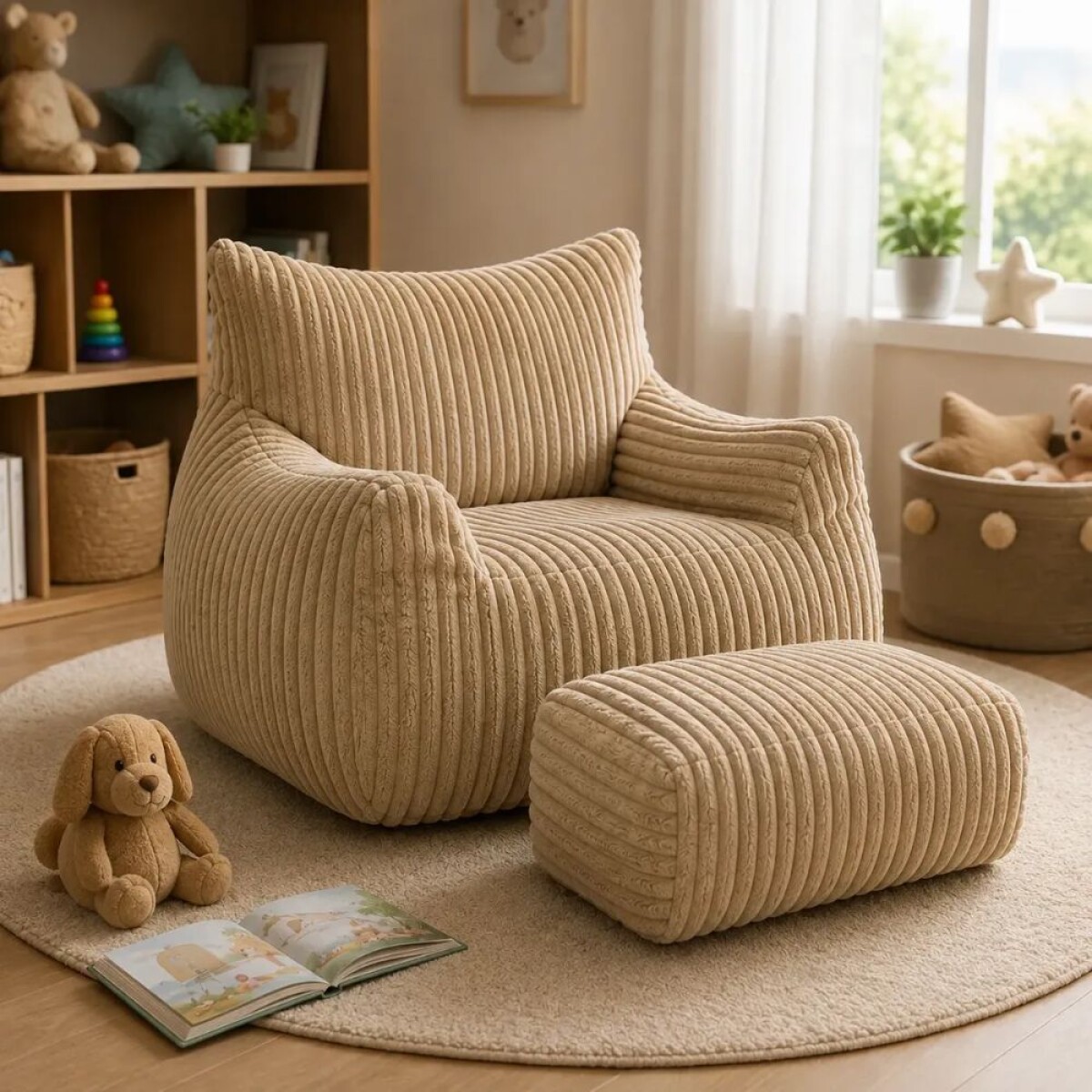 Sillon Infantil Cloudy - Beige 