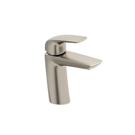 LAVATORIO MONOCOMANDO BRUSHED NICKEL GRIS