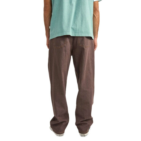 Pantalon Rhythm Chile Denim Marron
