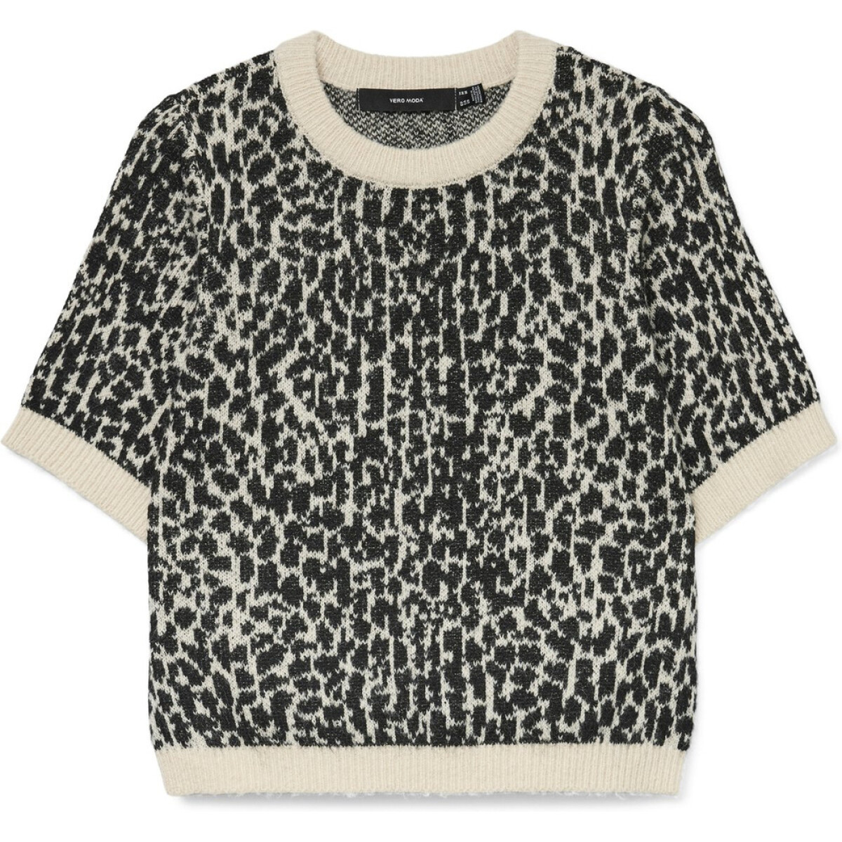 VMWOW 2/4 O-NECK PULLOVER - Birch-Black 