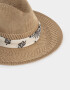 Sombreros Romántico Sombrero Con Trim - Marron Camel