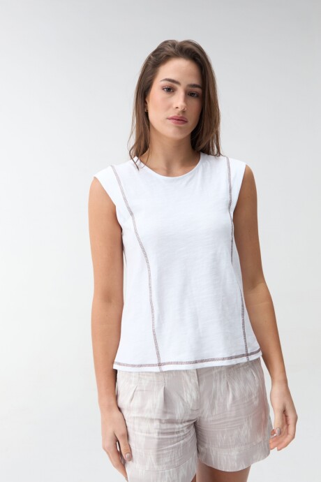 REMERA GOYA LISA Blanco