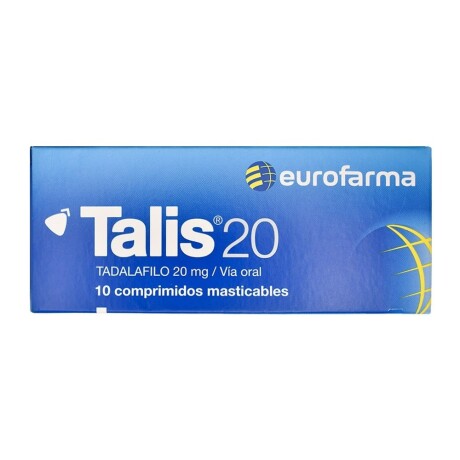 Talis 20 Mg 10 Comprimidos Masticables Talis 20 Mg 10 Comprimidos Masticables