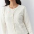 CARDIGAN FLORITA S-XL HUESO