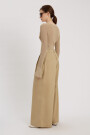 PANTALON ANCHO LIBRA Camel