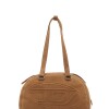 Bolso Para Unisex 1Dr Dome Shoulder Beige