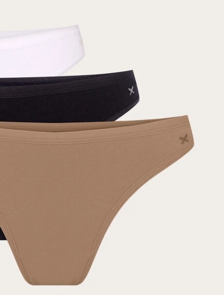 KIT CON 3 BOMBACHAS DE ALGODÓN KIT CON 3 BOMBACHA FEM