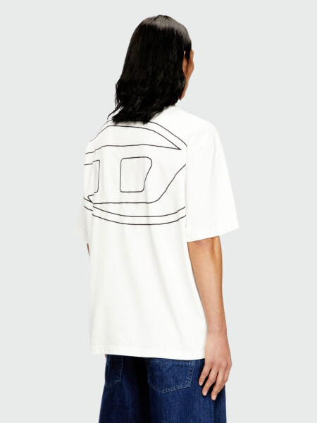 DIESEL - Remera T-Boggy-Megoval-D Alta Automática